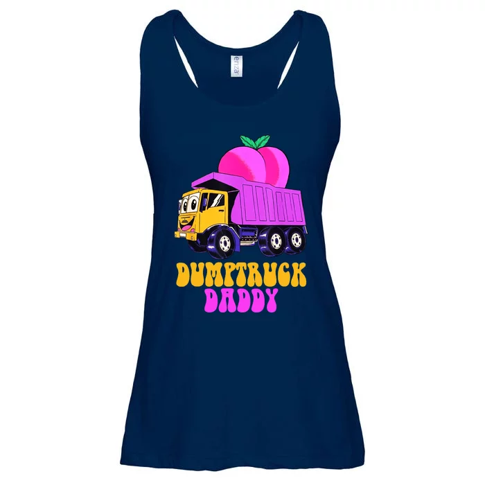 Dumptruck Daddy Funny Ladies Essential Flowy Tank