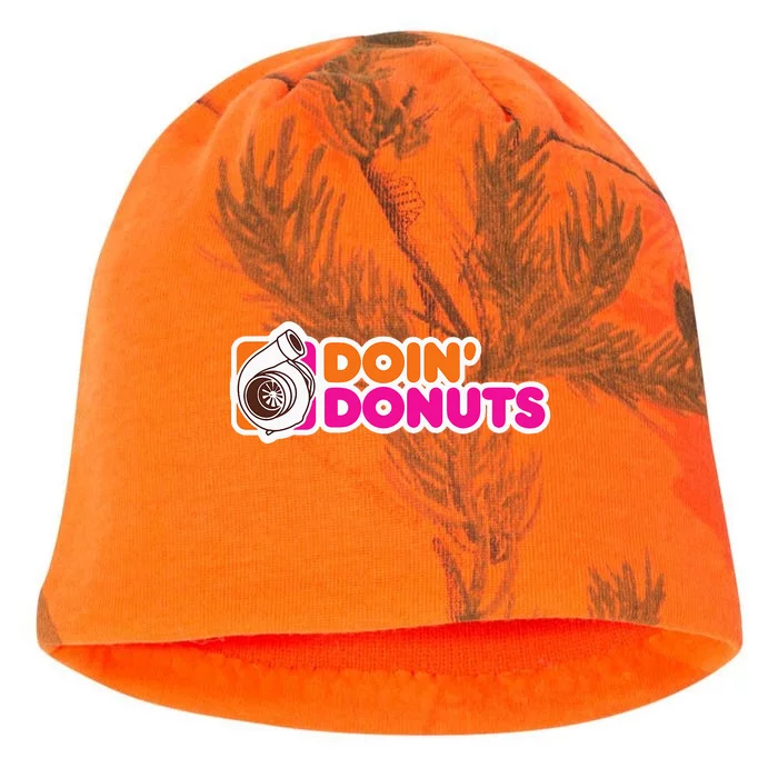 Doin Donuts FunnyRacing & Drift Car Enthusiast Kati - Camo Knit Beanie