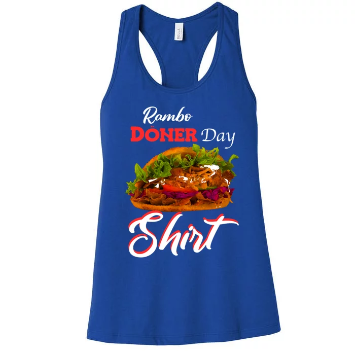 Doner Day Fan Top Fashion Kebab Tourism Gift Women's Racerback Tank