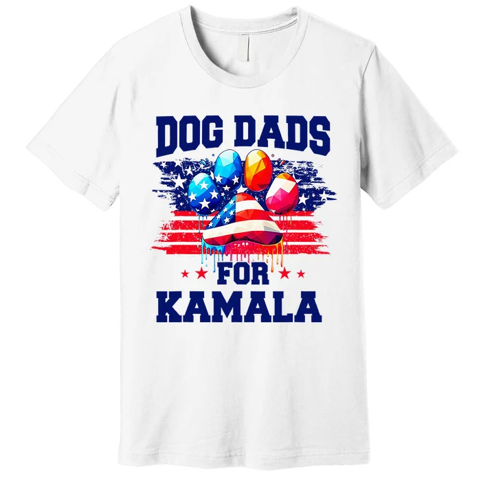 Dog Dad For Kamala TheyRe Eating The Dogs Trump Debate 2024 Premium T-Shirt