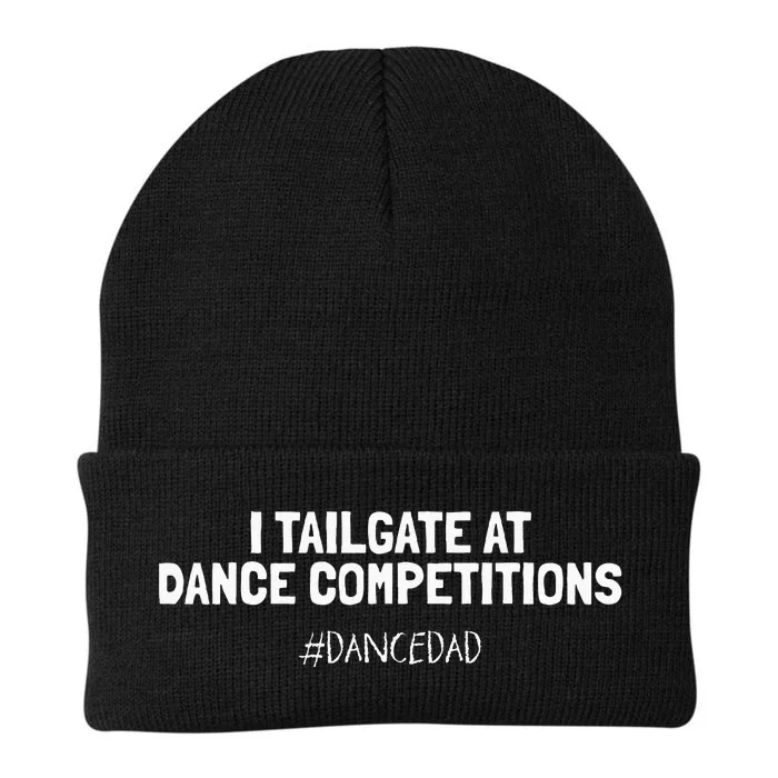 Dance Dad Funny Dancing Daddy Proud Dancer Dad I Finance Knit Cap Winter Beanie