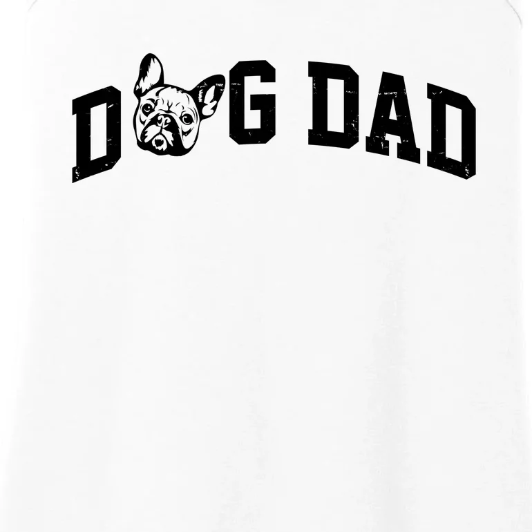 Dog Dad French Bulldog Ladies Essential Tank