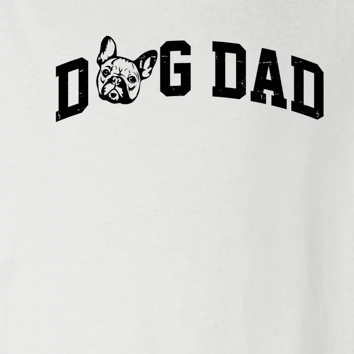 Dog Dad French Bulldog Toddler Long Sleeve Shirt