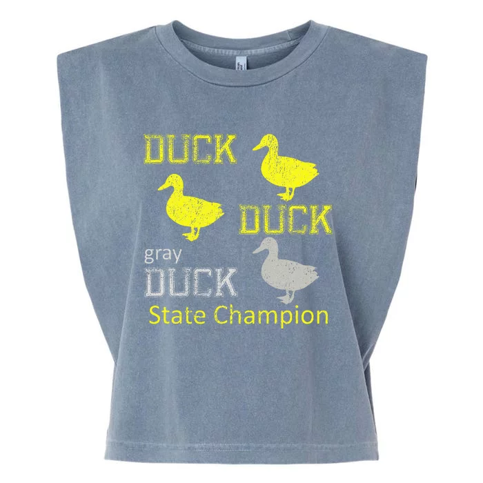 Duck Duck Gray Duck Minnesota Garment-Dyed Women's Muscle Tee