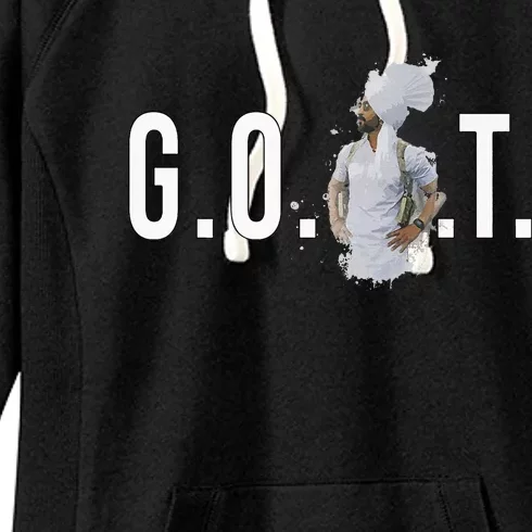 Diljit Dosanjh Goat Punjabi Singer Desi Women's Fleece Hoodie