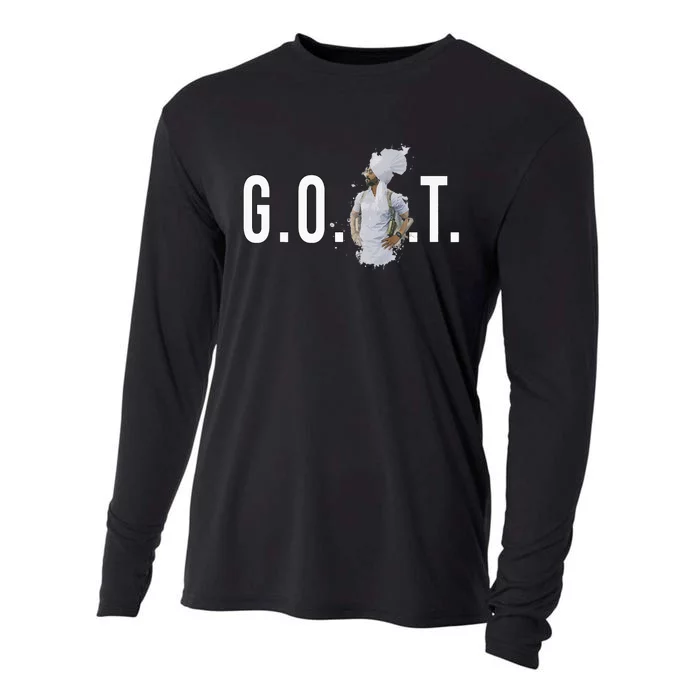 Diljit Dosanjh Goat Punjabi Singer Desi Cooling Performance Long Sleeve Crew