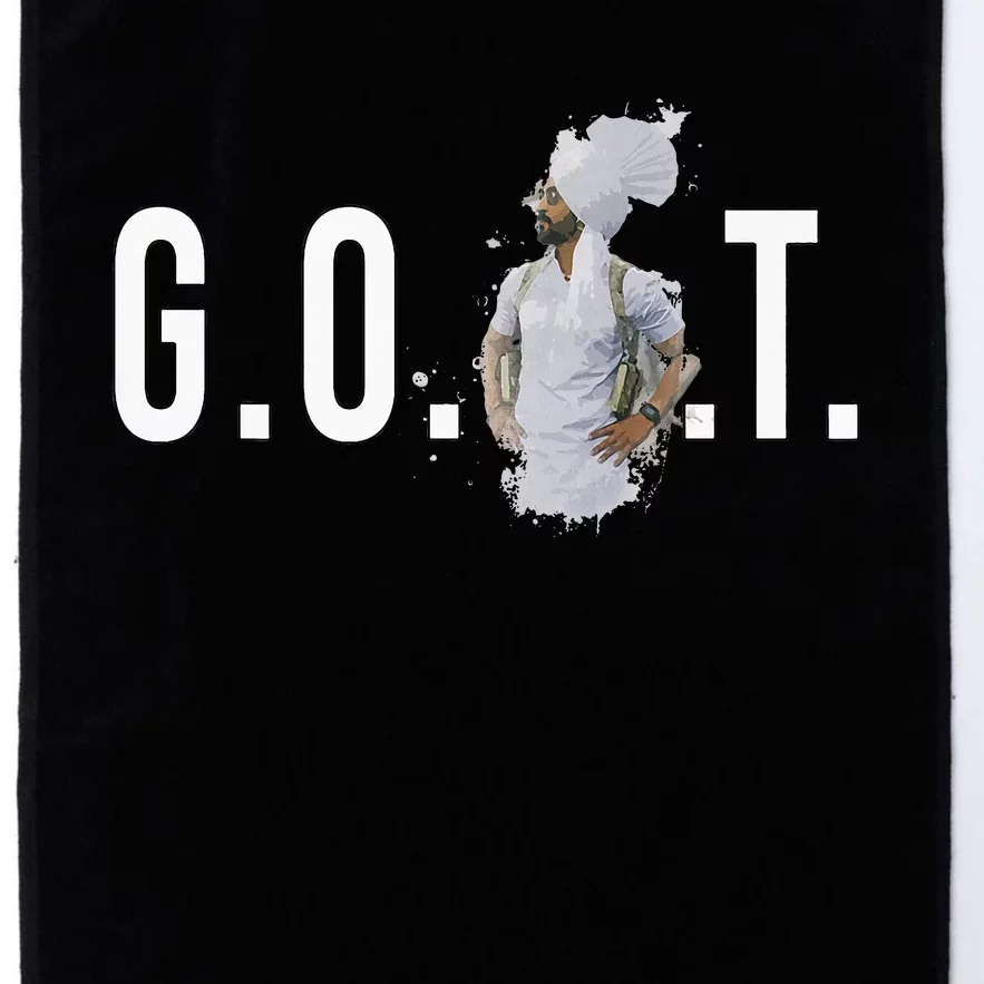 Diljit Dosanjh Goat Punjabi Singer Desi Platinum Collection Golf Towel