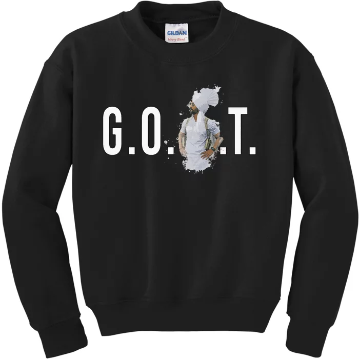 Diljit Dosanjh Goat Punjabi Singer Desi Kids Sweatshirt