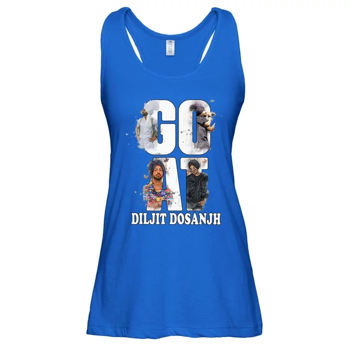 Diljit Dosanjh G.O.A.T. 2 Singer Ladies Essential Flowy Tank