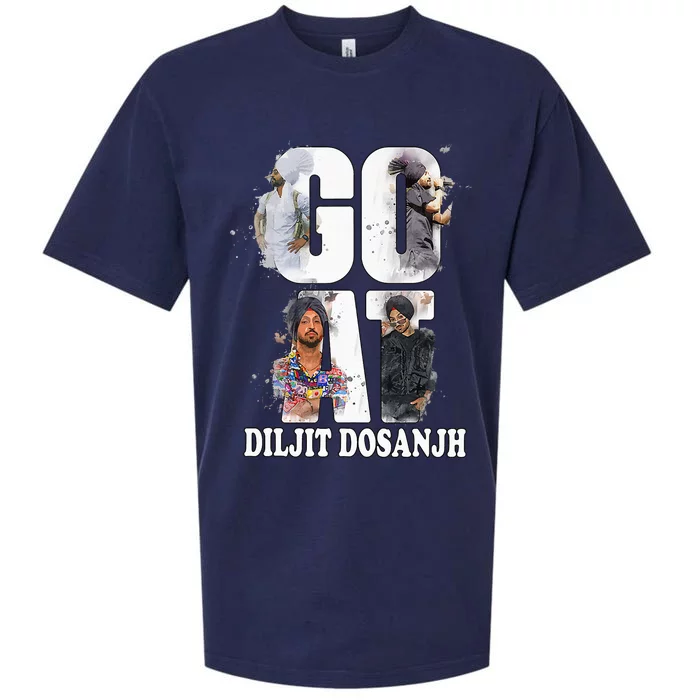 Diljit Dosanjh G.O.A.T. 2 Singer Sueded Cloud Jersey T-Shirt