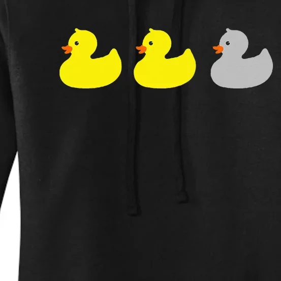 Duck Duck Gray Duck Funny Minnesota Women's Pullover Hoodie