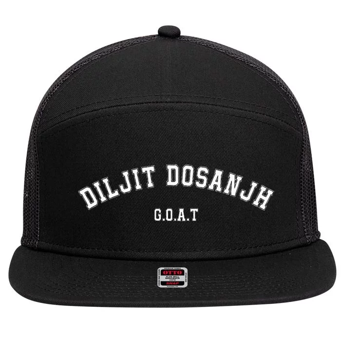 Diljit Dosanjh G.O.A.T. 2 7 Panel Mesh Trucker Snapback Hat