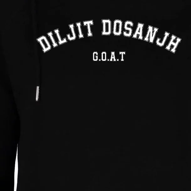 Diljit Dosanjh G.O.A.T. 2 Womens Funnel Neck Pullover Hood