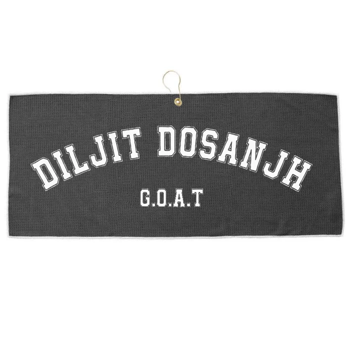 Diljit Dosanjh G.O.A.T. 2 Large Microfiber Waffle Golf Towel