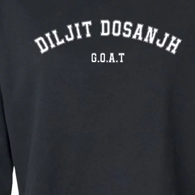 Diljit Dosanjh G.O.A.T. 2 Cropped Pullover Crew