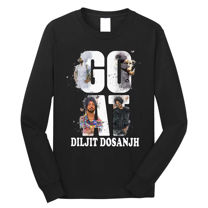 Diljit Dosanjh G.O.A.T. 2 Singer Long Sleeve Shirt