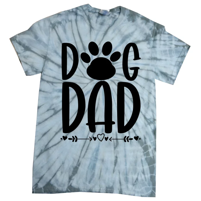 Dog Dad Gift Tie-Dye T-Shirt