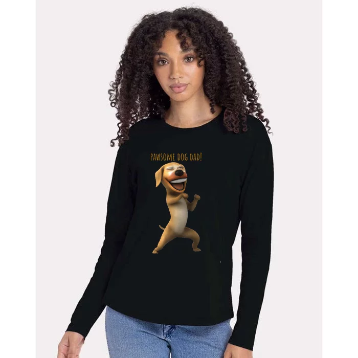 Dog Dad Gifts For Men Gifts For Pet Owners Pet Lover Gifts Womens Cotton Relaxed Long Sleeve T-Shirt