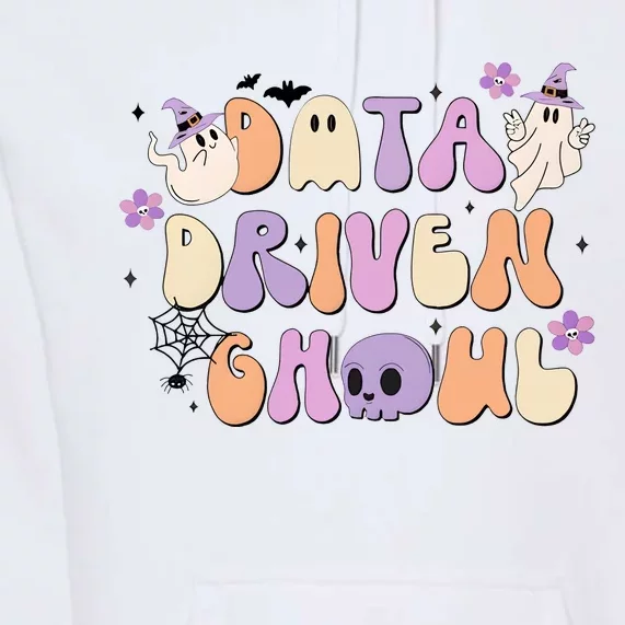 Data Driven Ghoul Halloween Aba Therapy Premium Hoodie