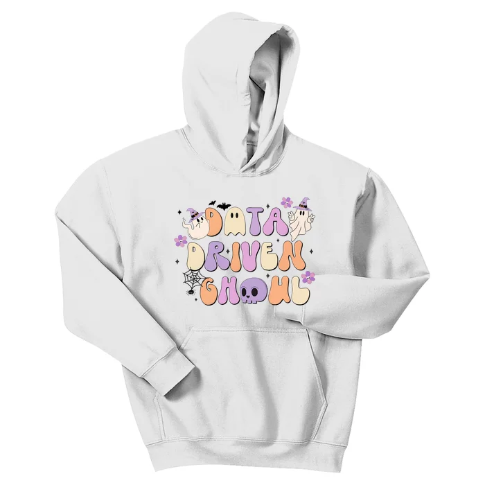 Data Driven Ghoul Halloween Aba Therapy Kids Hoodie