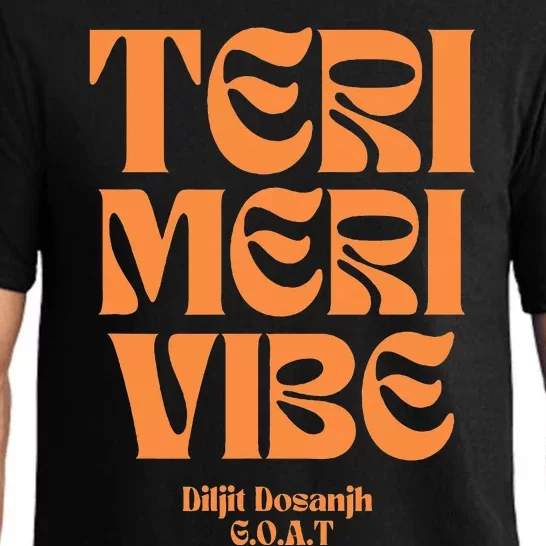 Diljit Dosanjh Goat Typography Pajama Set