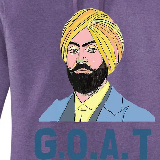 Diljit Dosanjh G.O.A.T. 2 Women's Pullover Hoodie