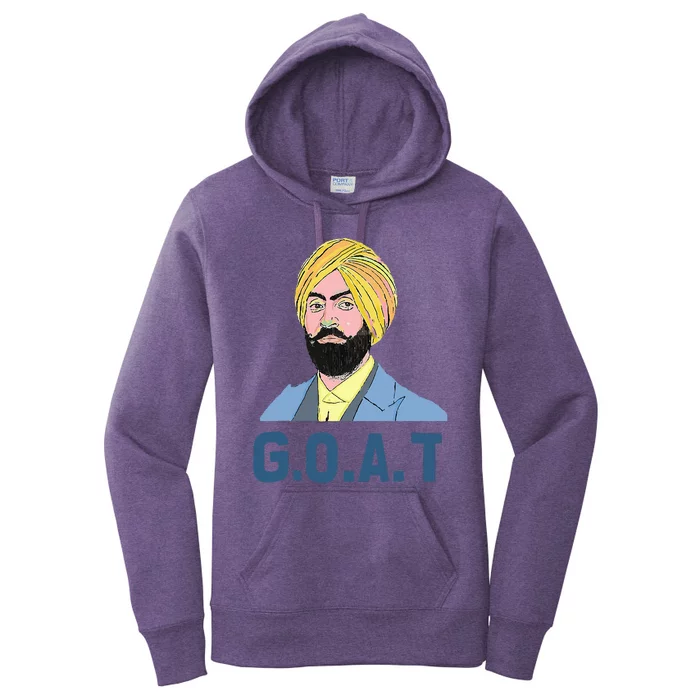 Diljit Dosanjh G.O.A.T. 2 Women's Pullover Hoodie