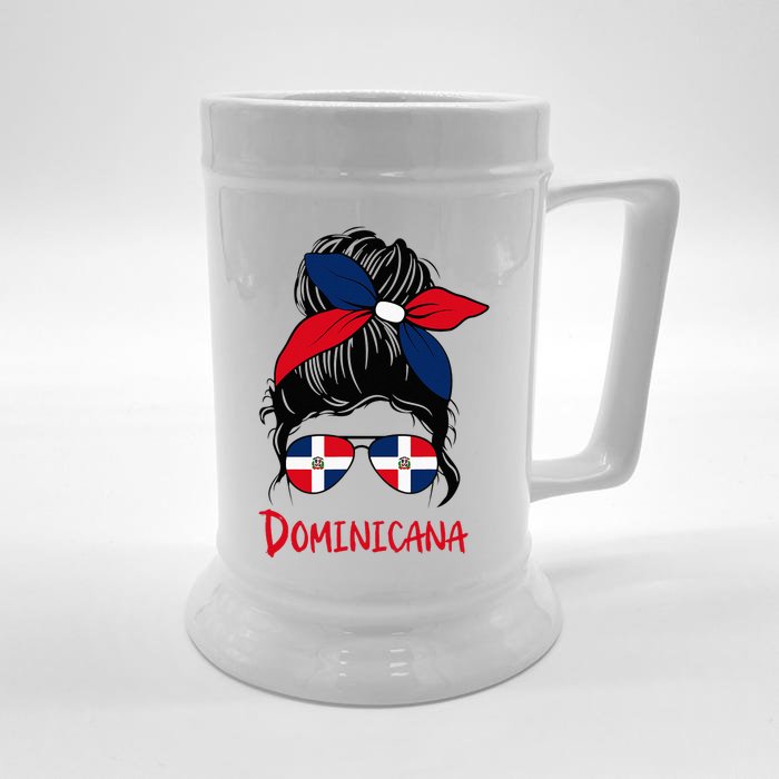 Dominicana Dominican Girl Republica Dominicana Republic Front & Back Beer Stein