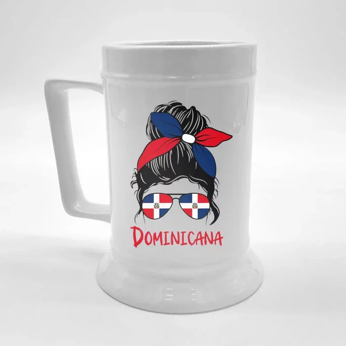 Dominicana Dominican Girl Republica Dominicana Republic Front & Back Beer Stein