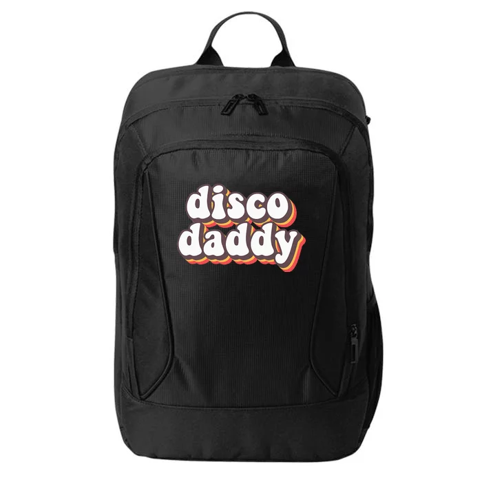 Disco Daddy Groovy Retro Hippie 70s Disco Outfits City Backpack