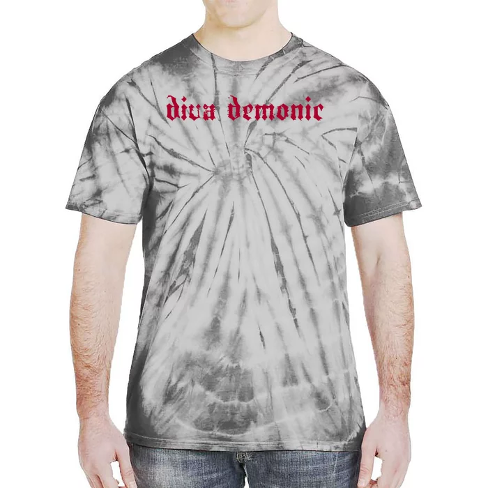 Diva Demonic Halloweenie Vi Tie-Dye T-Shirt