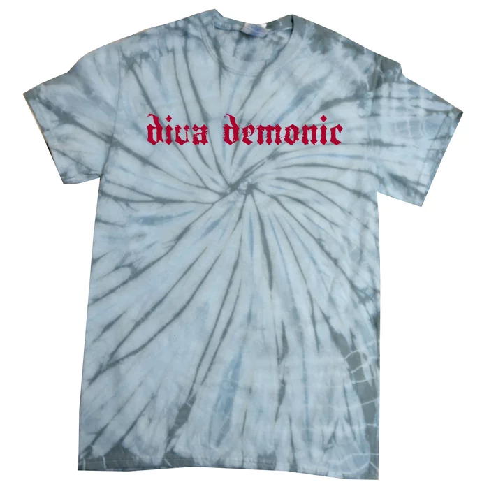 Diva Demonic Halloweenie Vi Tie-Dye T-Shirt