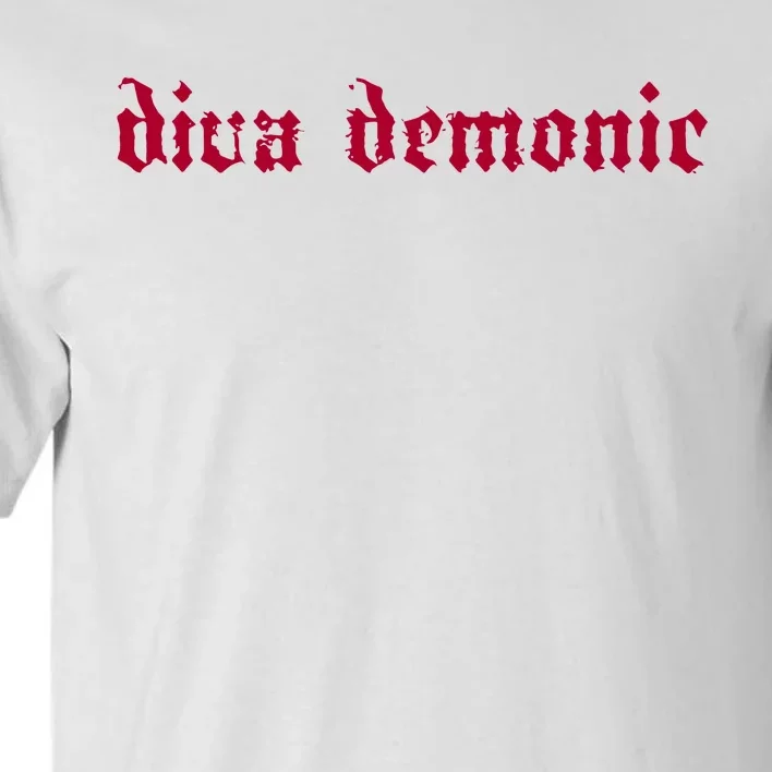 Diva Demonic Halloweenie Vi Tall T-Shirt