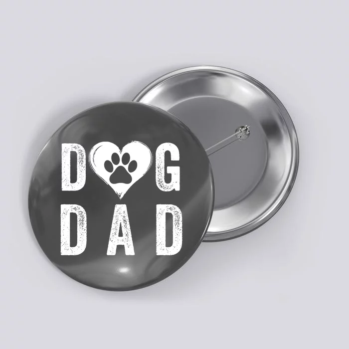 Dog Dad Happy FatherS Day Dog Lover Puppy Dad Dog Daddy Loving Dad Dog Parent Button