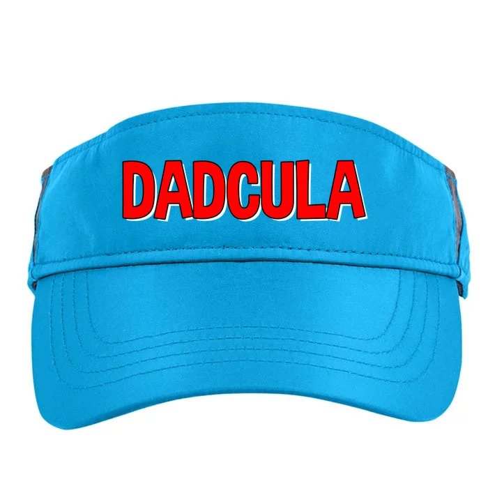 Dadcula Daddy Halloween Dad Vampire Cute Gift Adult Drive Performance Visor