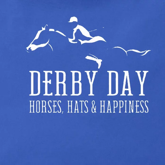 Derby Day Horse Silks And Hats Jockey Kentucky Zip Tote Bag