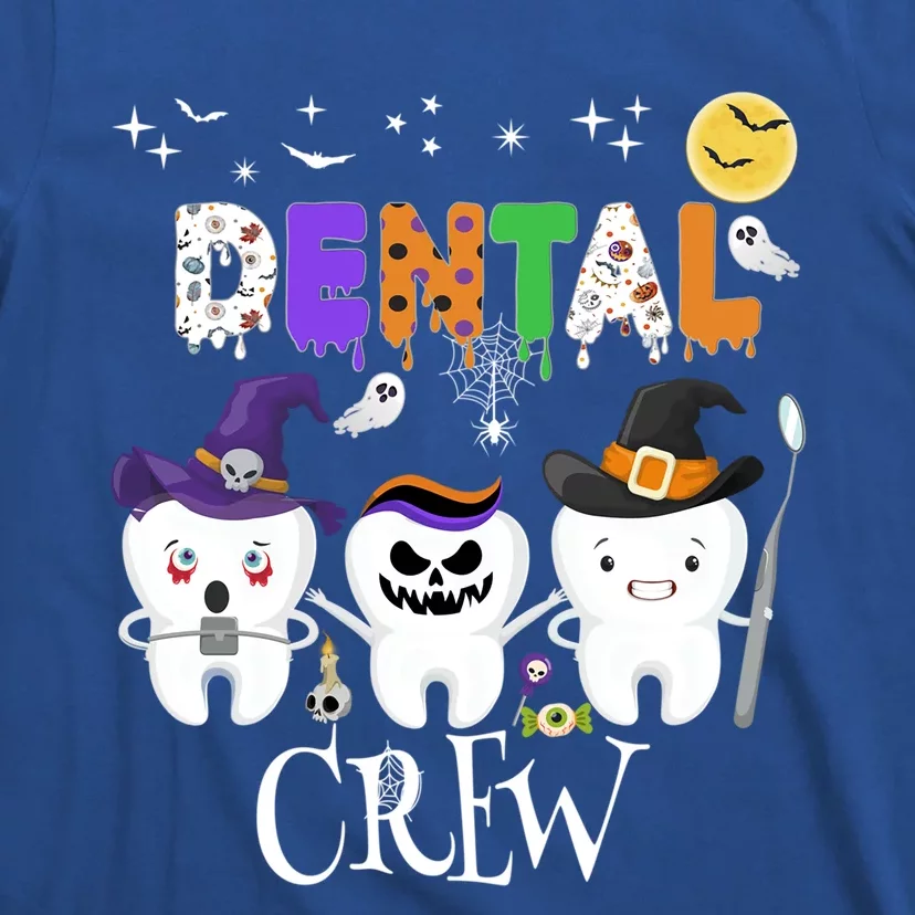 Dental Dentist Halloween Boo Crew Tooth Hygienist Costume Gift T-Shirt