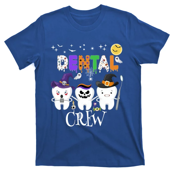 Dental Dentist Halloween Boo Crew Tooth Hygienist Costume Gift T-Shirt