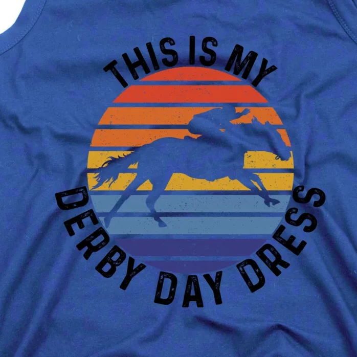 Derby Day Horse Kentucky This Is My Derby Day Dress Gift Tank Top