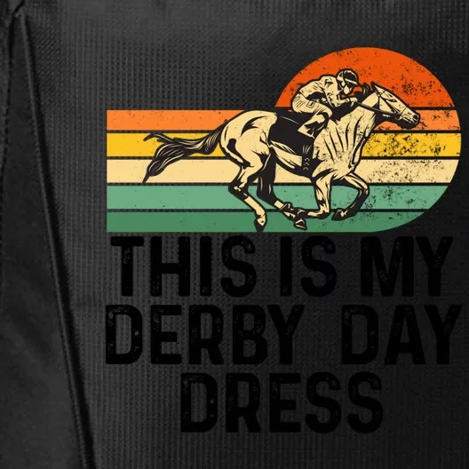 Derby Day Horse Kentucky This Is My Derby Day Dress Cool Gift City Backpack