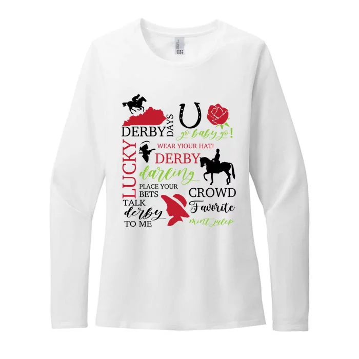 Derby Day Horse Kentucky This Is My Derby Day Dress,Kentucky Derby Womens CVC Long Sleeve Shirt