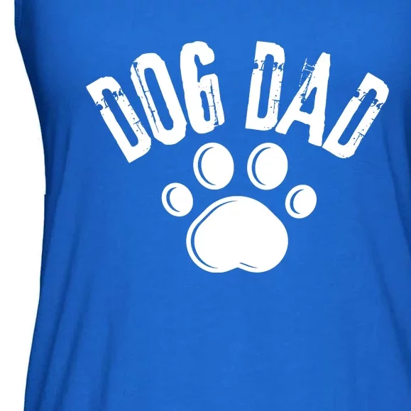 Dog Dad Happy Fathers Day Ladies Essential Flowy Tank