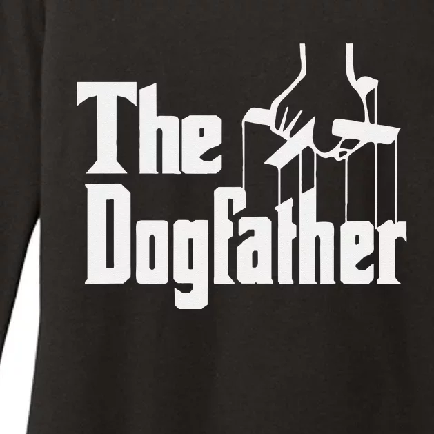 Dad Dog Hound Father The Dogfather Womens CVC Long Sleeve Shirt