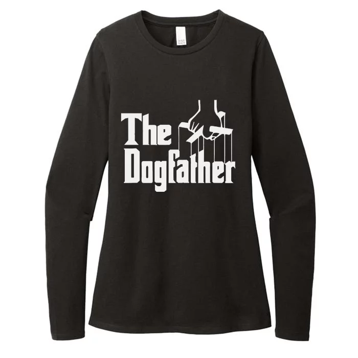 Dad Dog Hound Father The Dogfather Womens CVC Long Sleeve Shirt