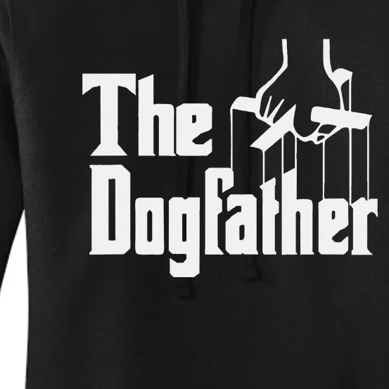 Dad Dog Hound Father The Dogfather Women's Pullover Hoodie