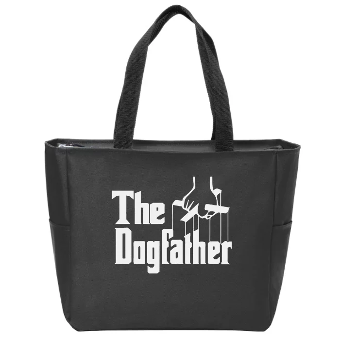 Dad Dog Hound Father The Dogfather Zip Tote Bag