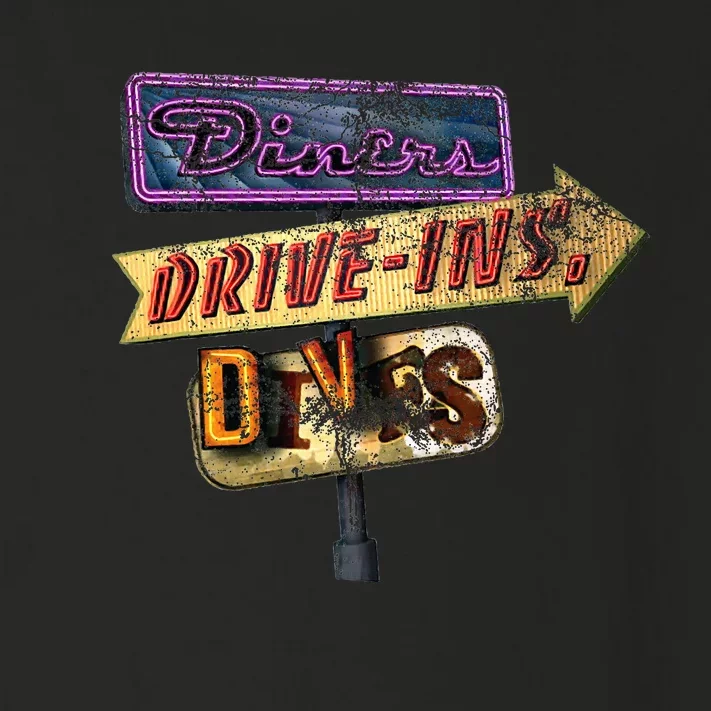 Diners Drive Ins And Dives Toddler Long Sleeve Shirt