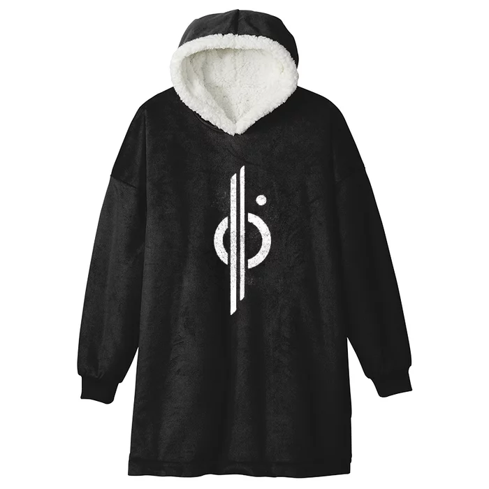 Distressed Hooded Wearable Blanket