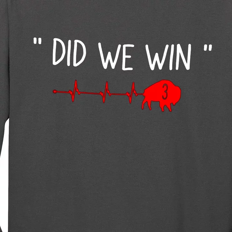 Did.we.win Tall Long Sleeve T-Shirt