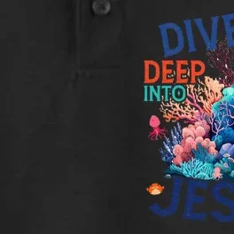 Dive Deep Into Jesus Vbs 2024 Scuba Diving Underwater Dry Zone Grid Performance Polo